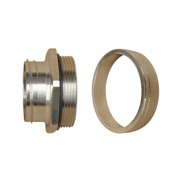 Dahili Tip Sabit Dişli Metal Rakor / Pano Tip (IP44)