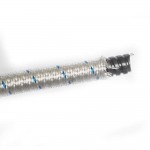 Çelik Tel Örgülü Çelik Spiral Boru - PVC İzoleli