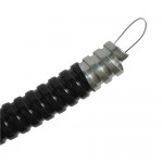 PVC Kaplı Çelik Spiral Boru - Kılavuz Telli PVC Kaplı Çelik Spiral Boru - Kılavuz Telli