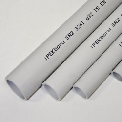 PVC Düz Boru Orta Seri