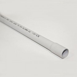 PVC Muflu Düz Boru Orta Seri